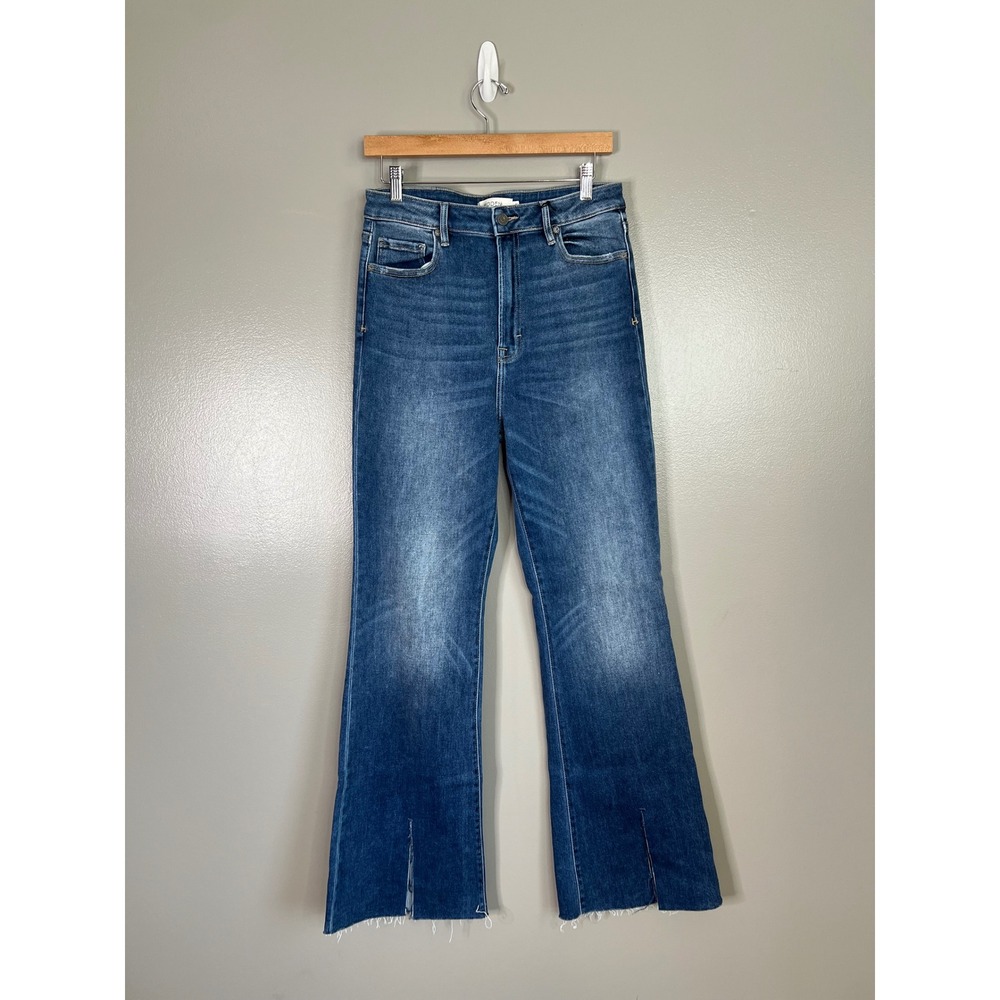 Hidden Happi flare jeans raw hem distressed size 31 festival western